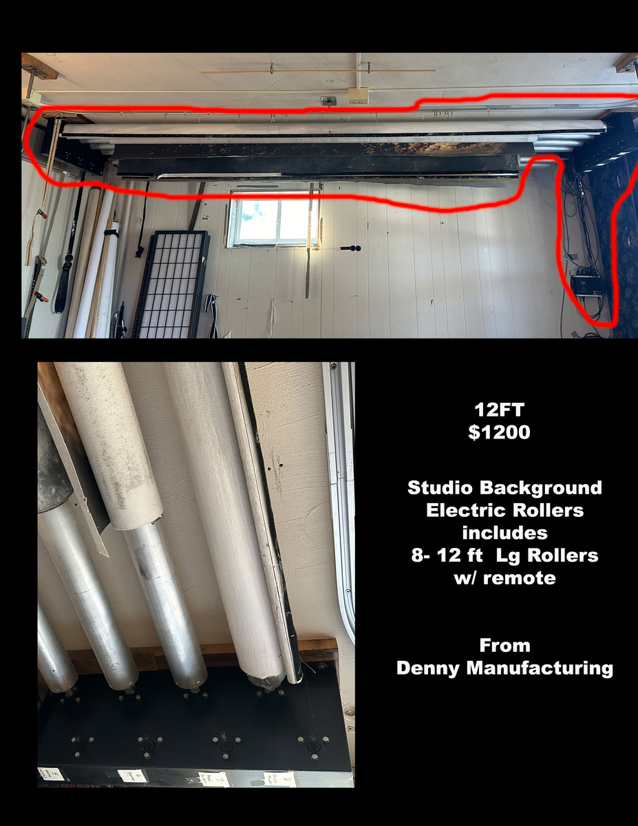Studio Background Roller System